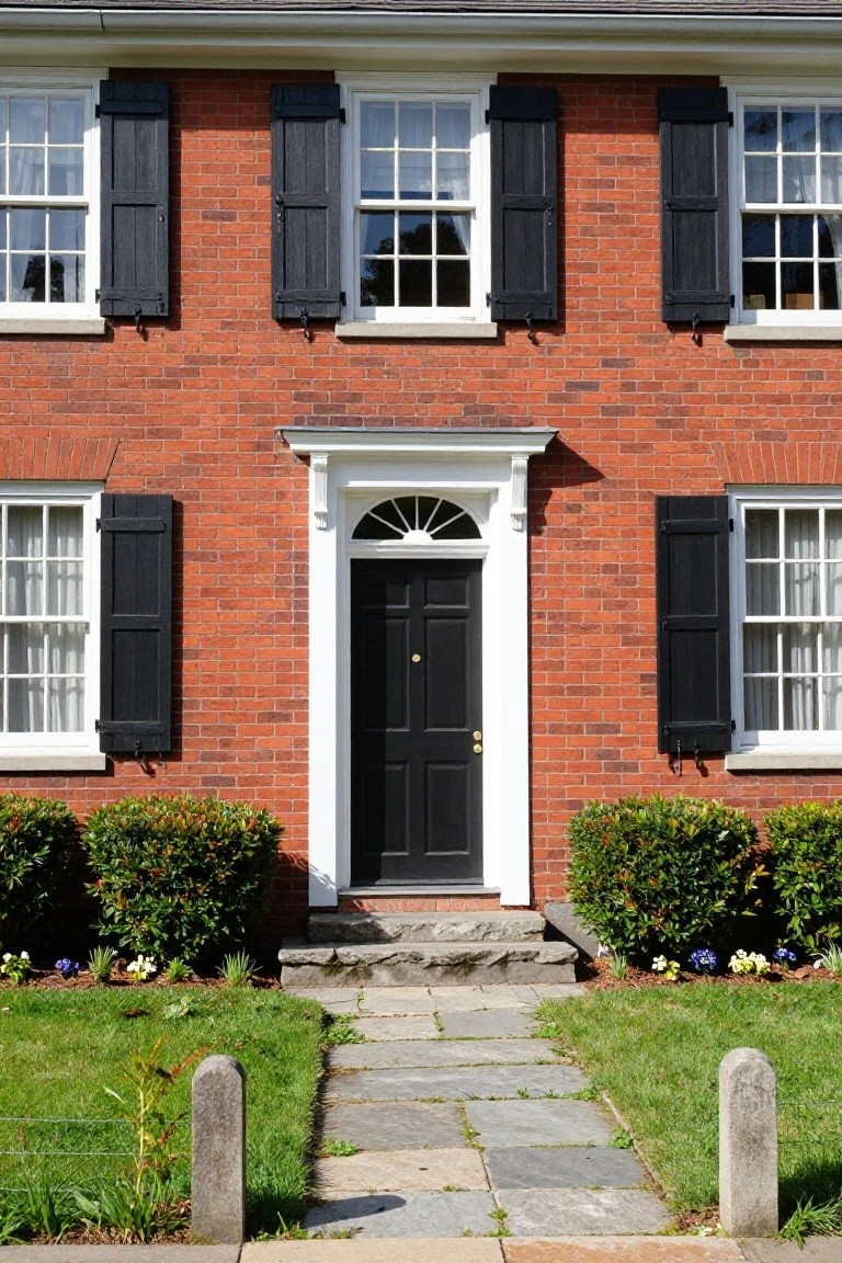 Classic Colonial Front Entry