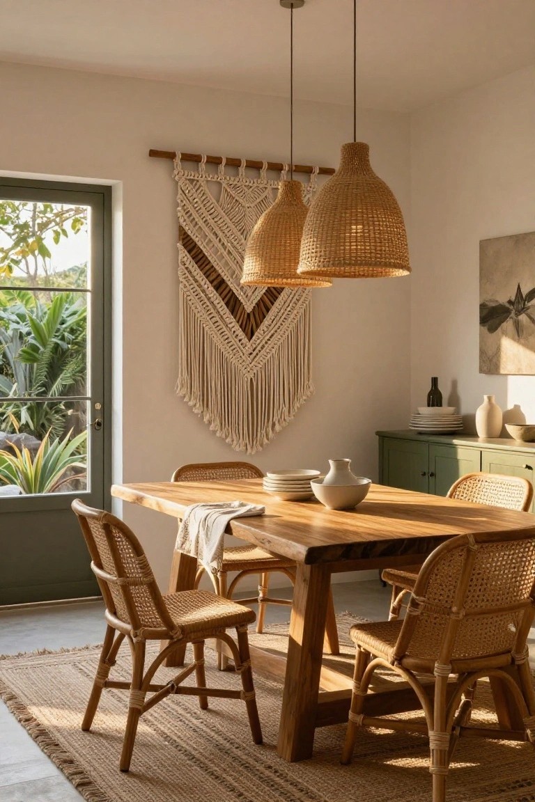 Boho Macrame Wall Hanging