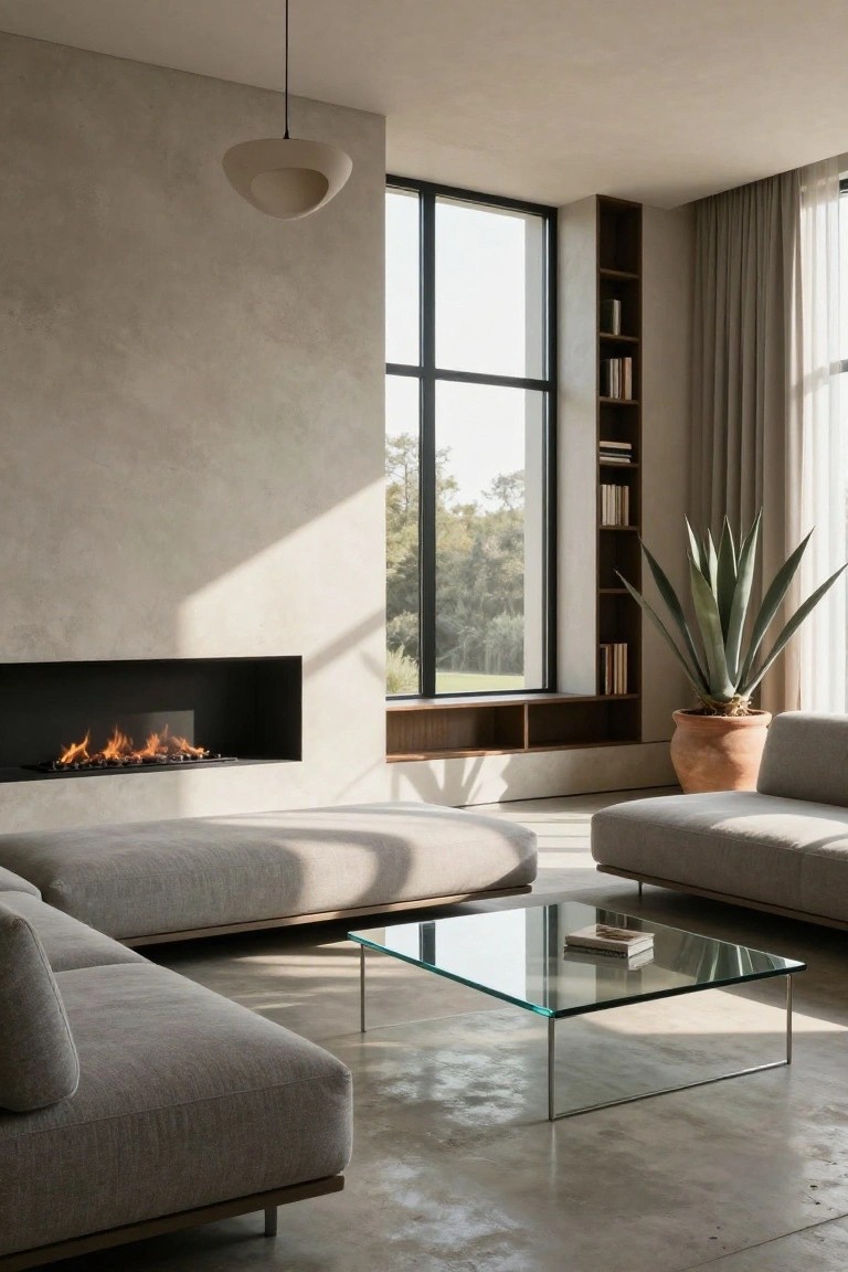 Low Furniture for Bigger Living Rooms